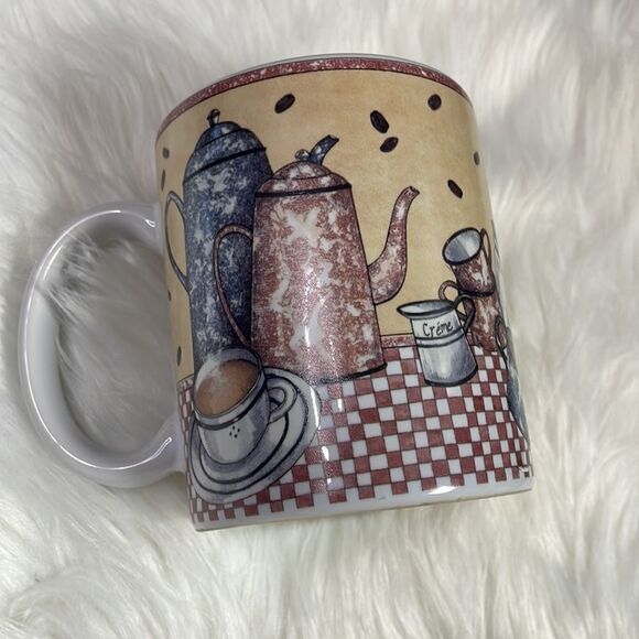 Lang And Wise Collector Mug Coffee Cup 1997 S.B.B. #4 Fresh Brewed - Picture 2 of 7